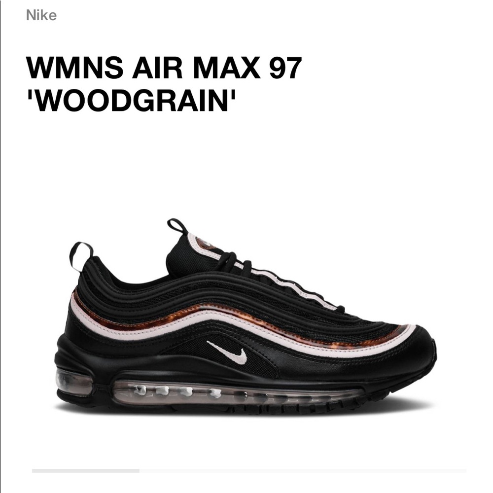 Like new Women’s Airmax97 - black - Size 6